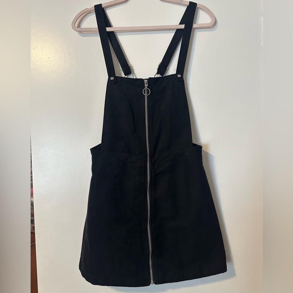 Black Mini Dress with Zipper